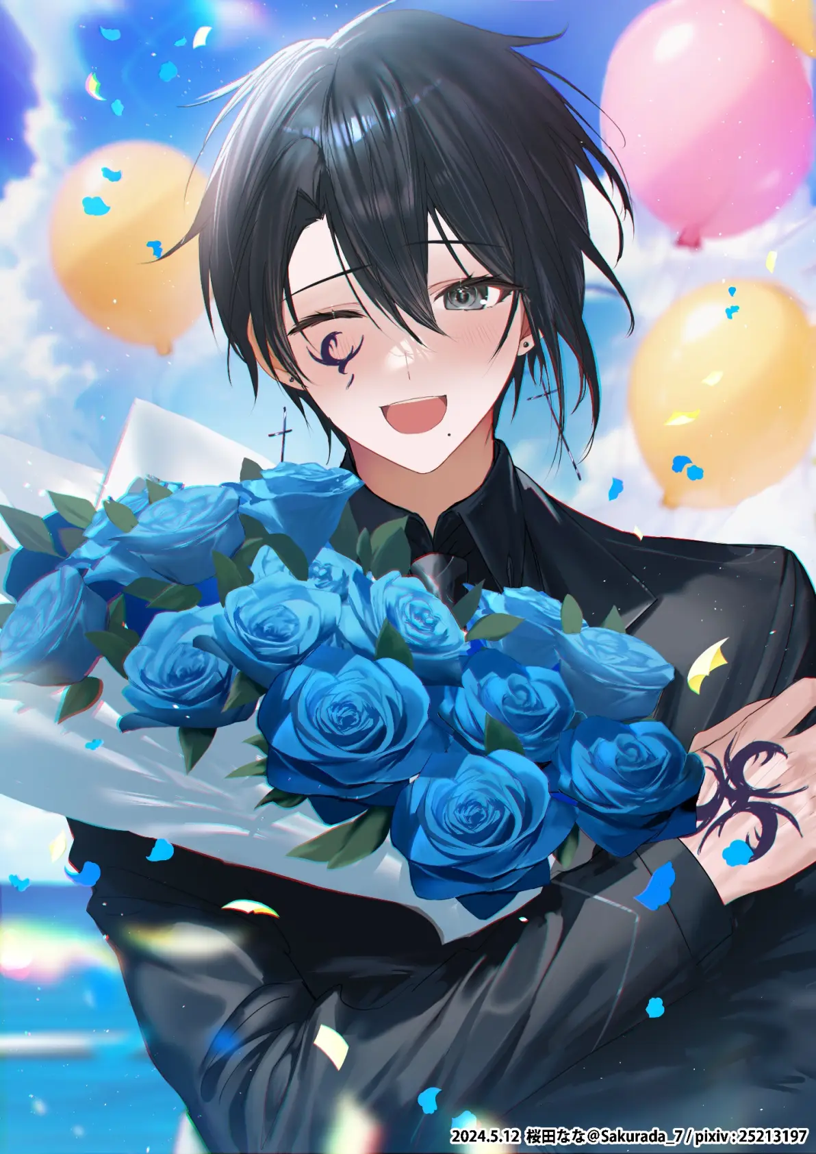 图片[4]-广阔无垠 – 蓝天与男子插画特辑-忙忙软件库