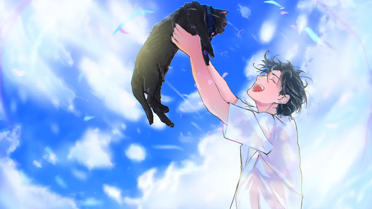 图片[3]-广阔无垠 – 蓝天与男子插画特辑-忙忙软件库