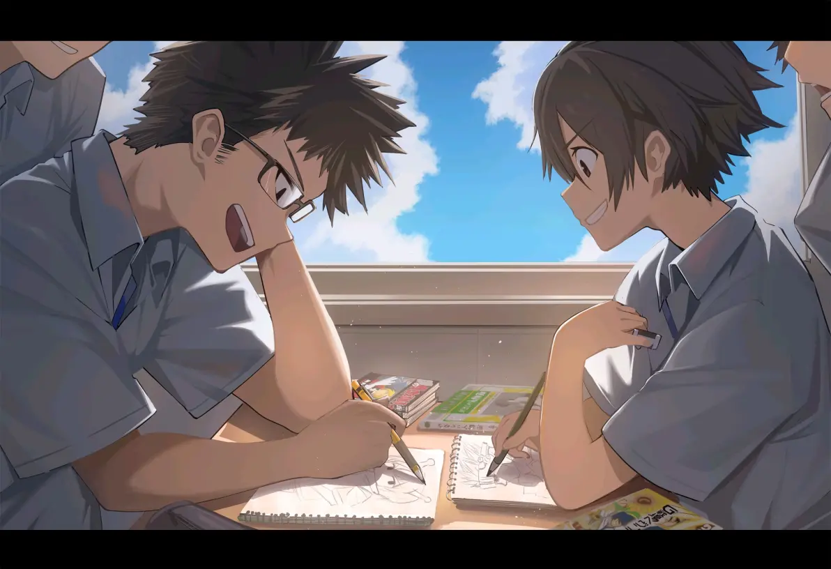 图片[6]-广阔无垠 – 蓝天与男子插画特辑-忙忙软件库