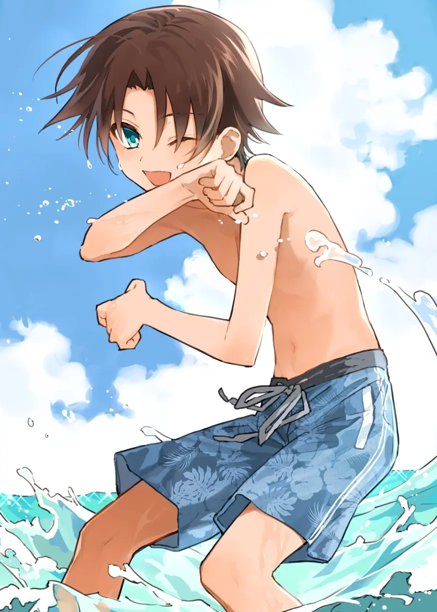 图片[9]-广阔无垠 – 蓝天与男子插画特辑-忙忙软件库