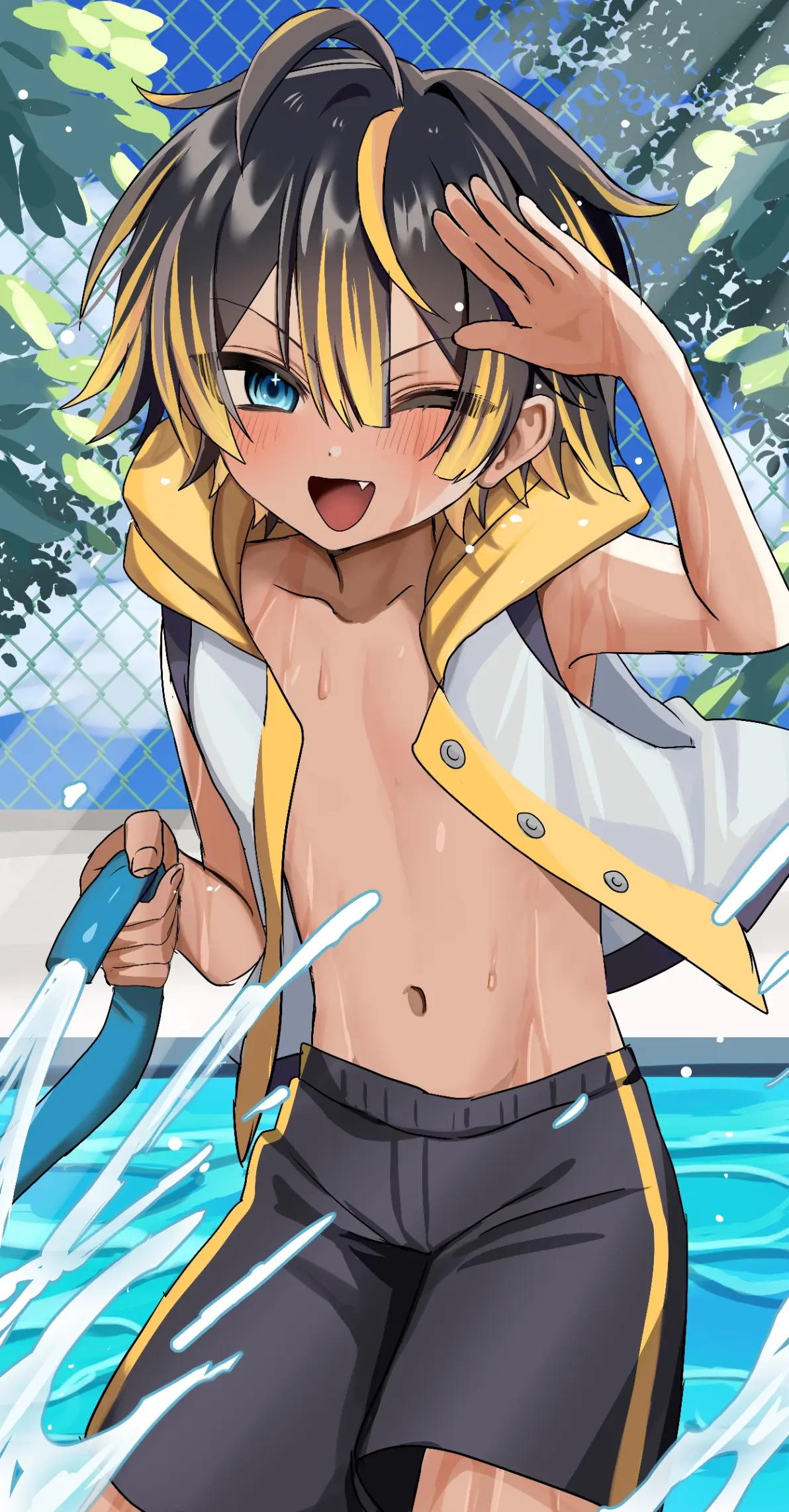 图片[10]-广阔无垠 – 蓝天与男子插画特辑-忙忙软件库