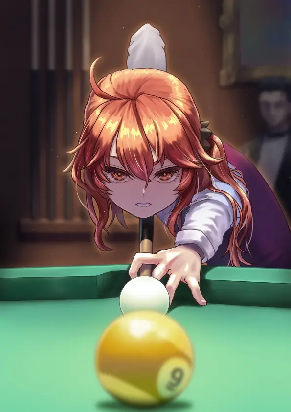 图片[11]-桌上智斗 – 台球插画特辑-忙忙软件库