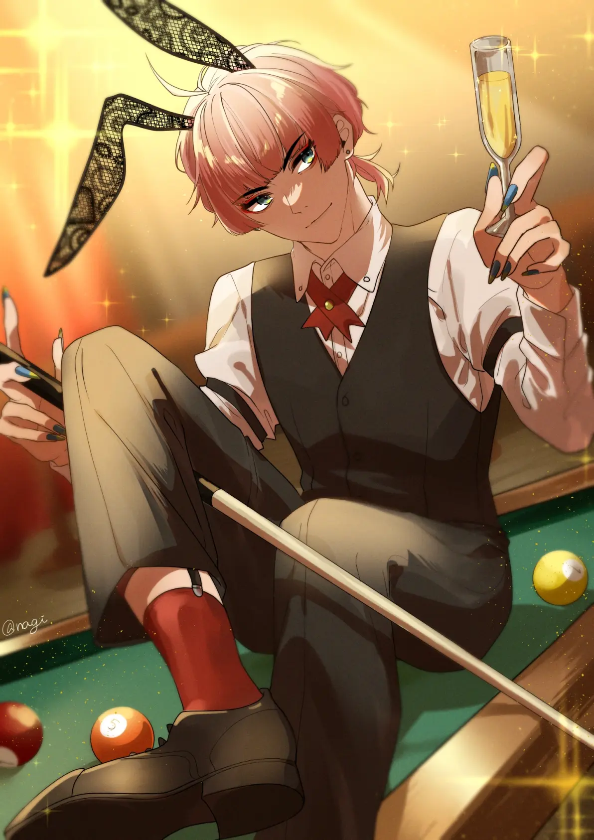 图片[10]-桌上智斗 – 台球插画特辑-忙忙软件库