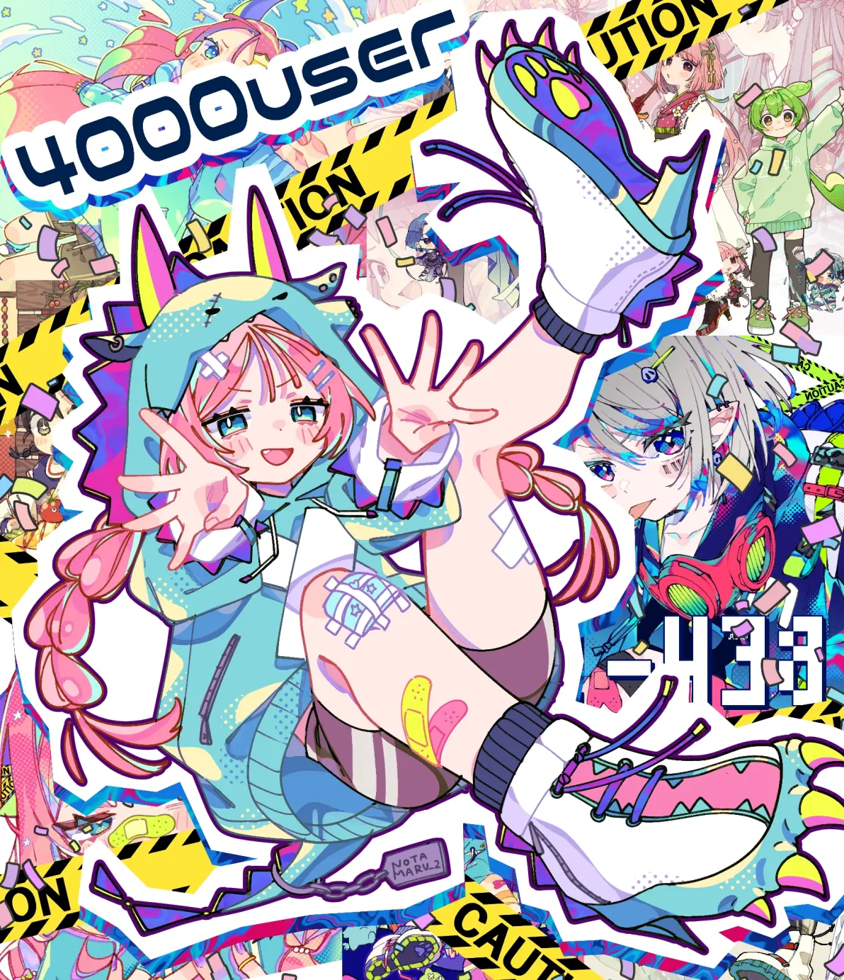 图片[8]-缤纷活泼♪ – 流行风格插画特辑-忙忙软件库