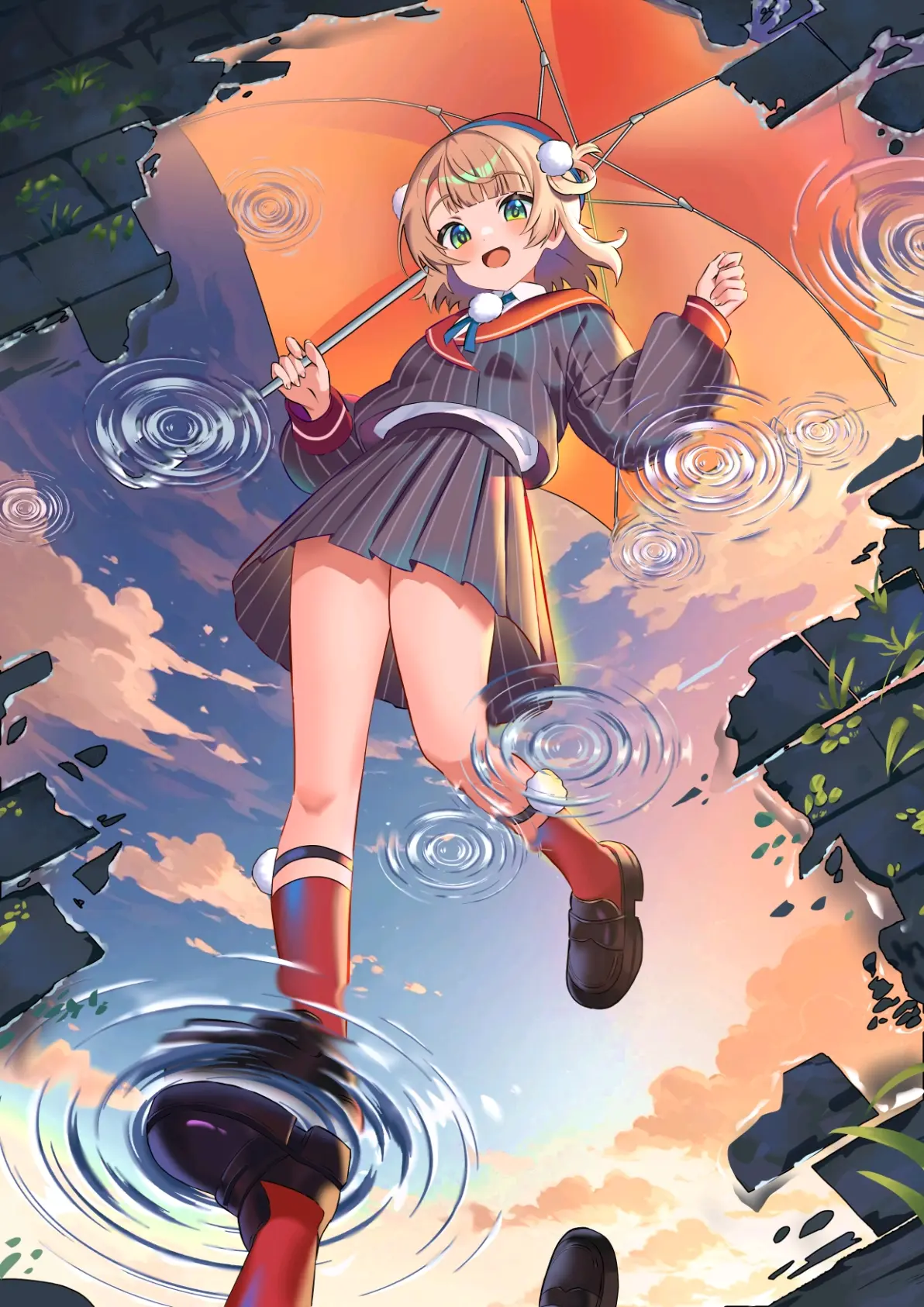 图片[1]-倒映出的世界 – 水面倒影插画特辑-忙忙软件库