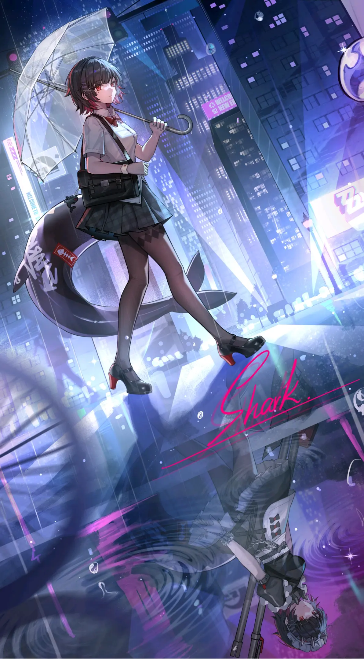 图片[3]-倒映出的世界 – 水面倒影插画特辑-忙忙软件库