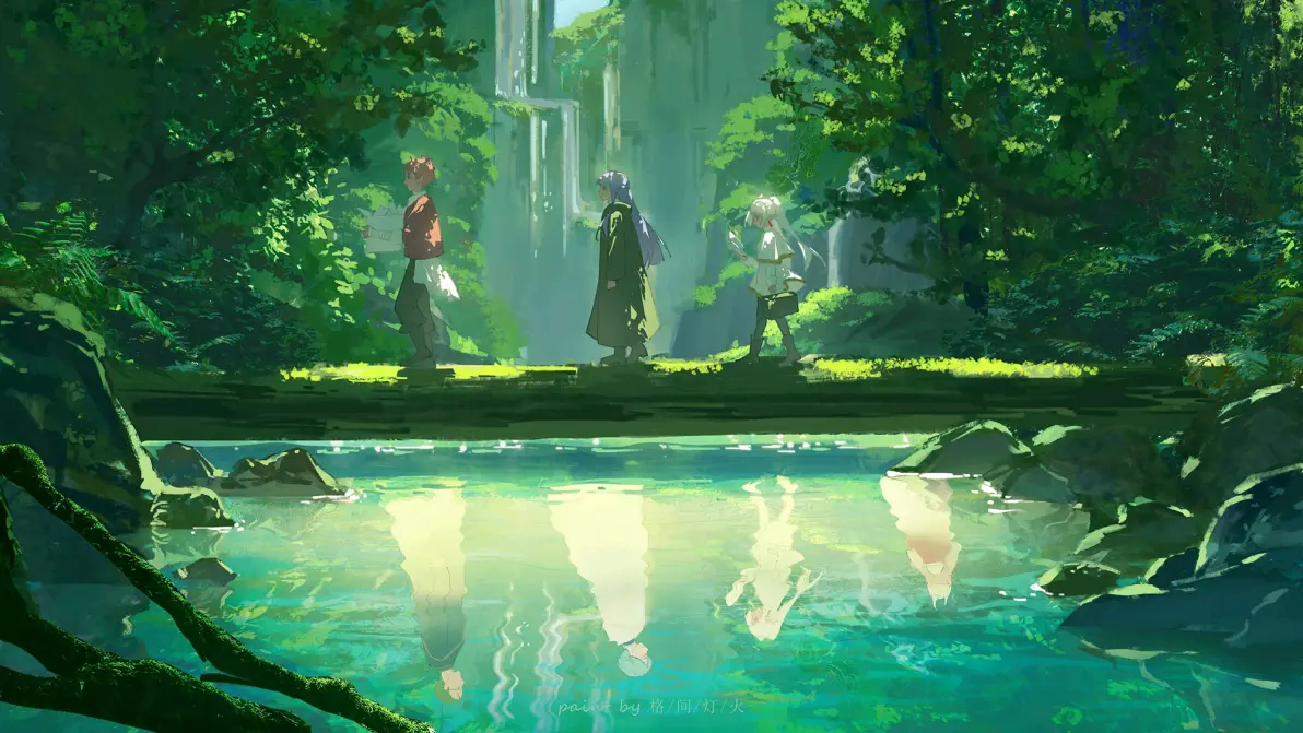 图片[5]-倒映出的世界 – 水面倒影插画特辑-忙忙软件库