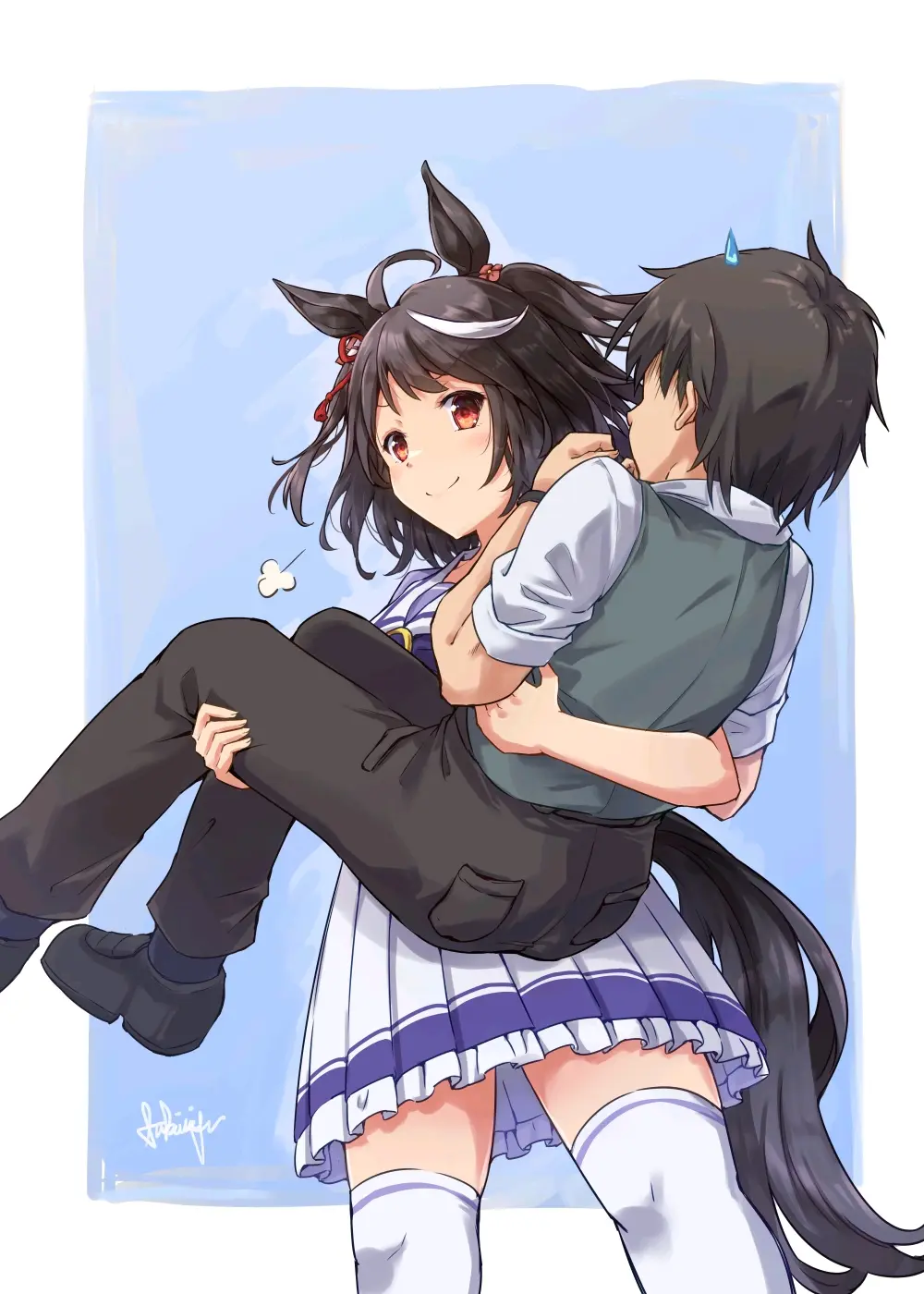 图片[1]-就是感情好 – 公主抱插画特辑-忙忙软件库