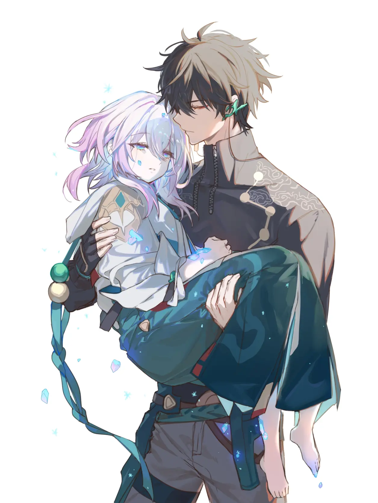 图片[8]-就是感情好 – 公主抱插画特辑-忙忙软件库