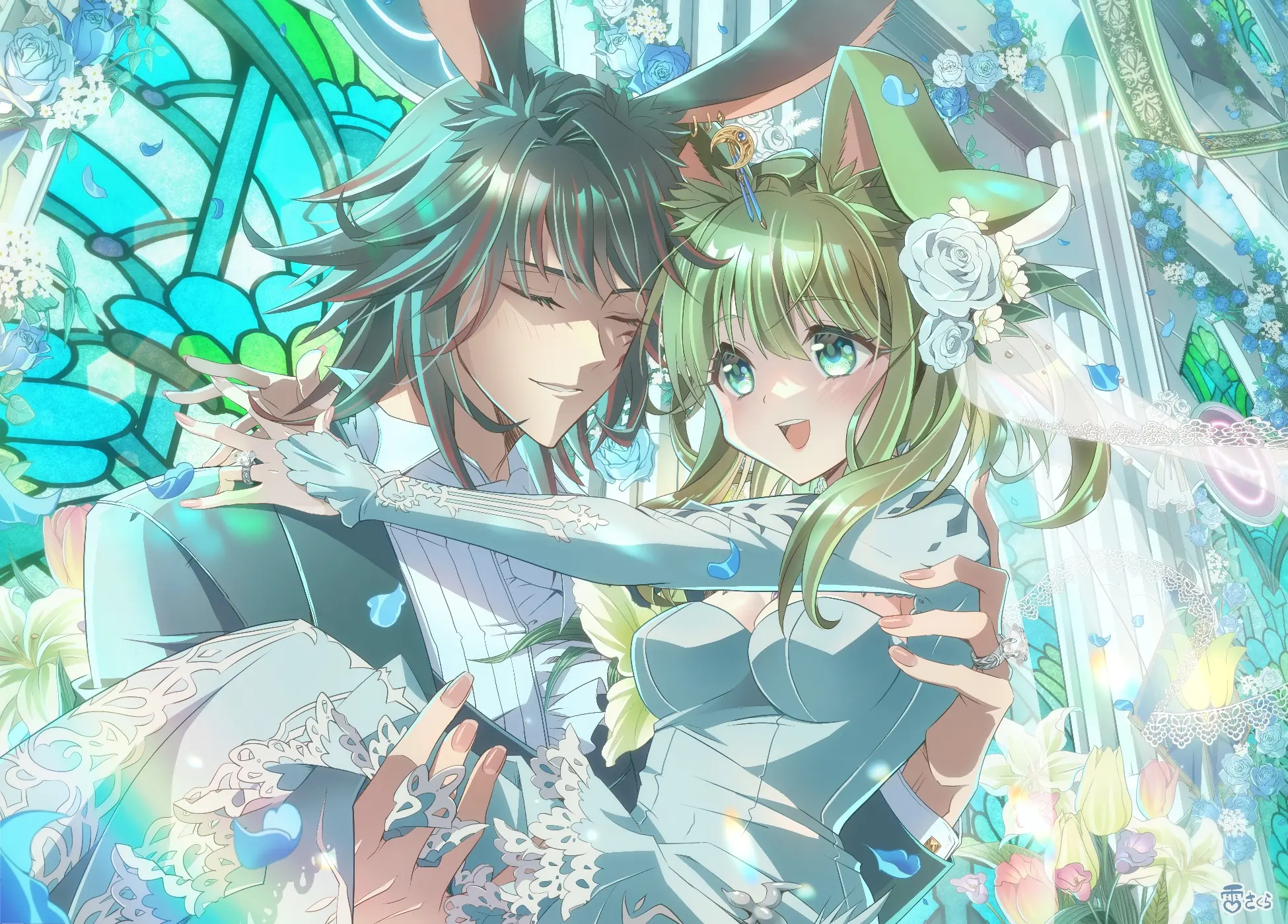 图片[6]-温柔包裹 – 「公主抱」插画特辑-忙忙软件库