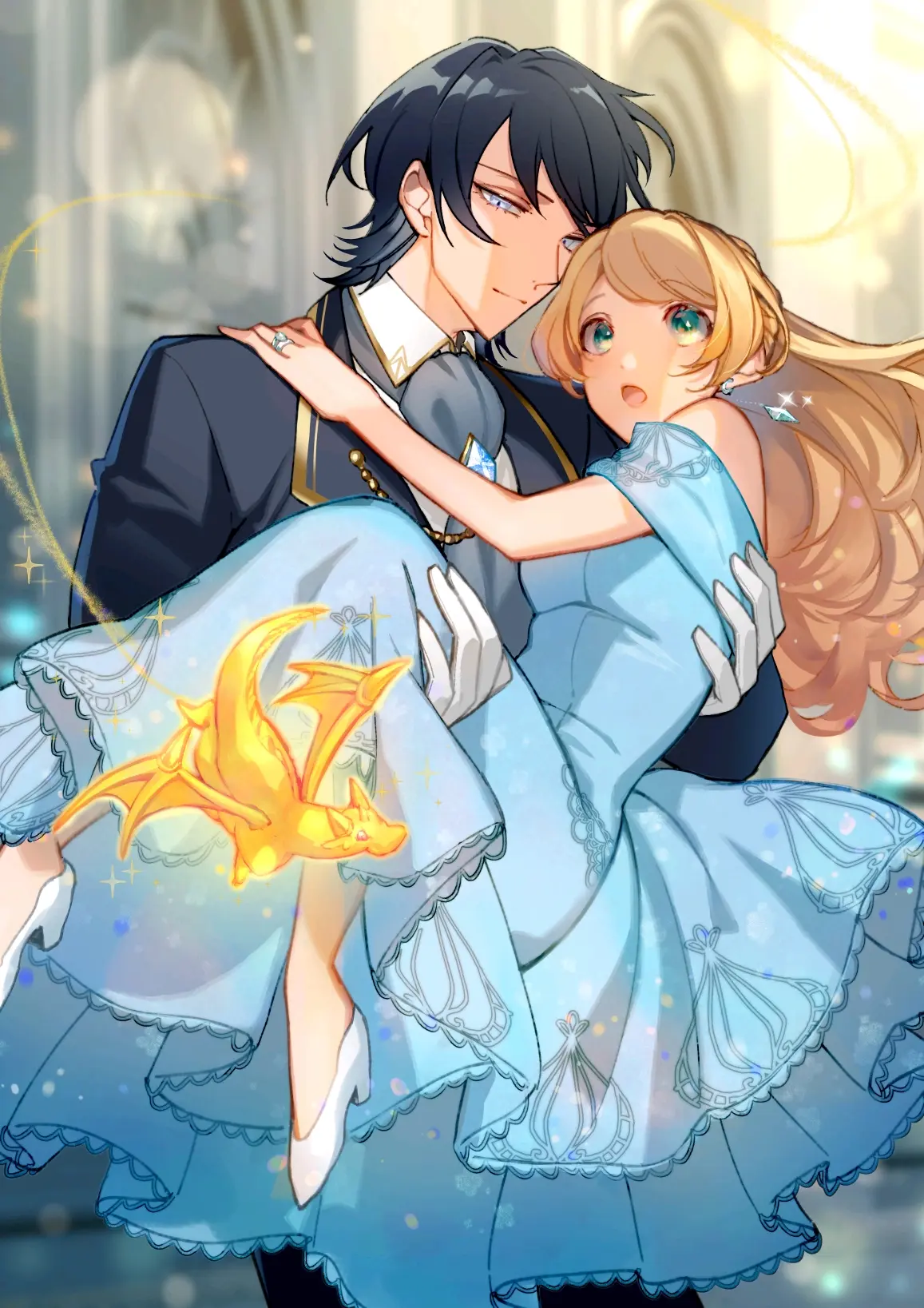 图片[12]-温柔包裹 – 「公主抱」插画特辑-忙忙软件库