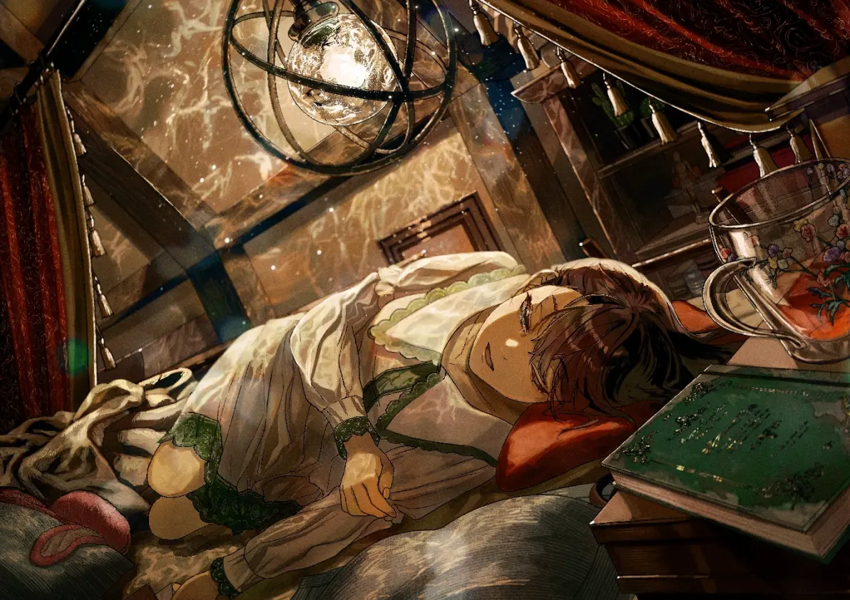 图片[7]-悠闲放松 – 侧卧插画特辑-忙忙软件库