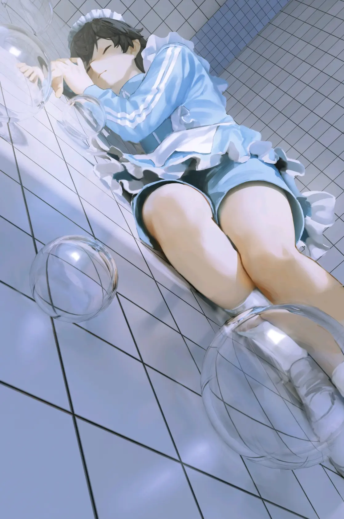 图片[10]-悠闲放松 – 侧卧插画特辑-忙忙软件库