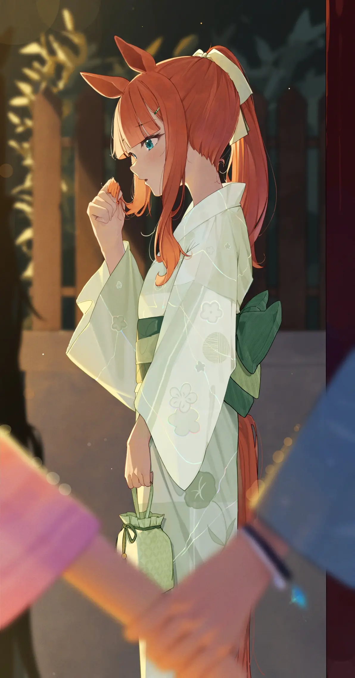 图片[4]-细腻的动作♡ – 手碰头发插画特辑-忙忙软件库