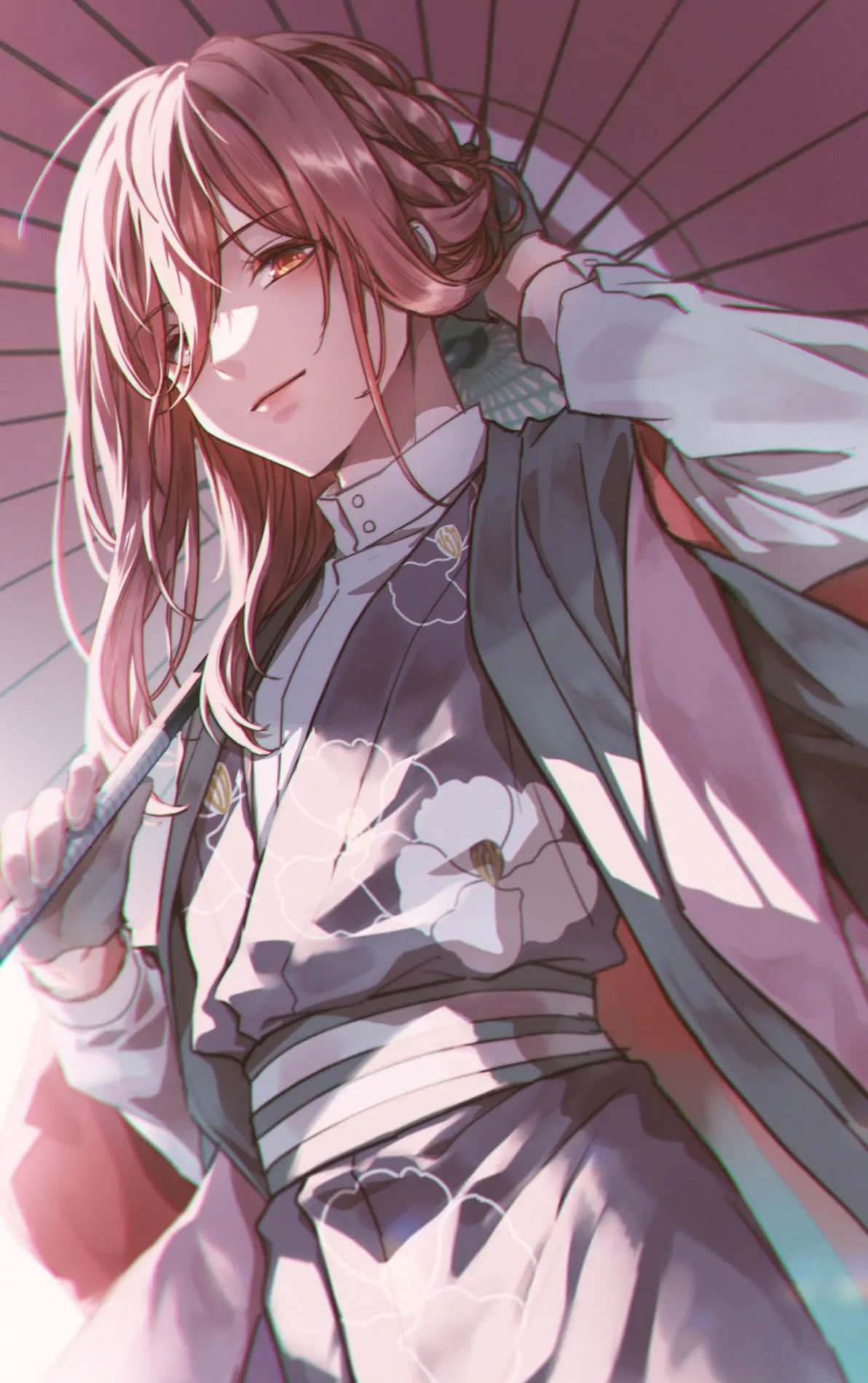 图片[7]-细腻的动作♡ – 手碰头发插画特辑-忙忙软件库