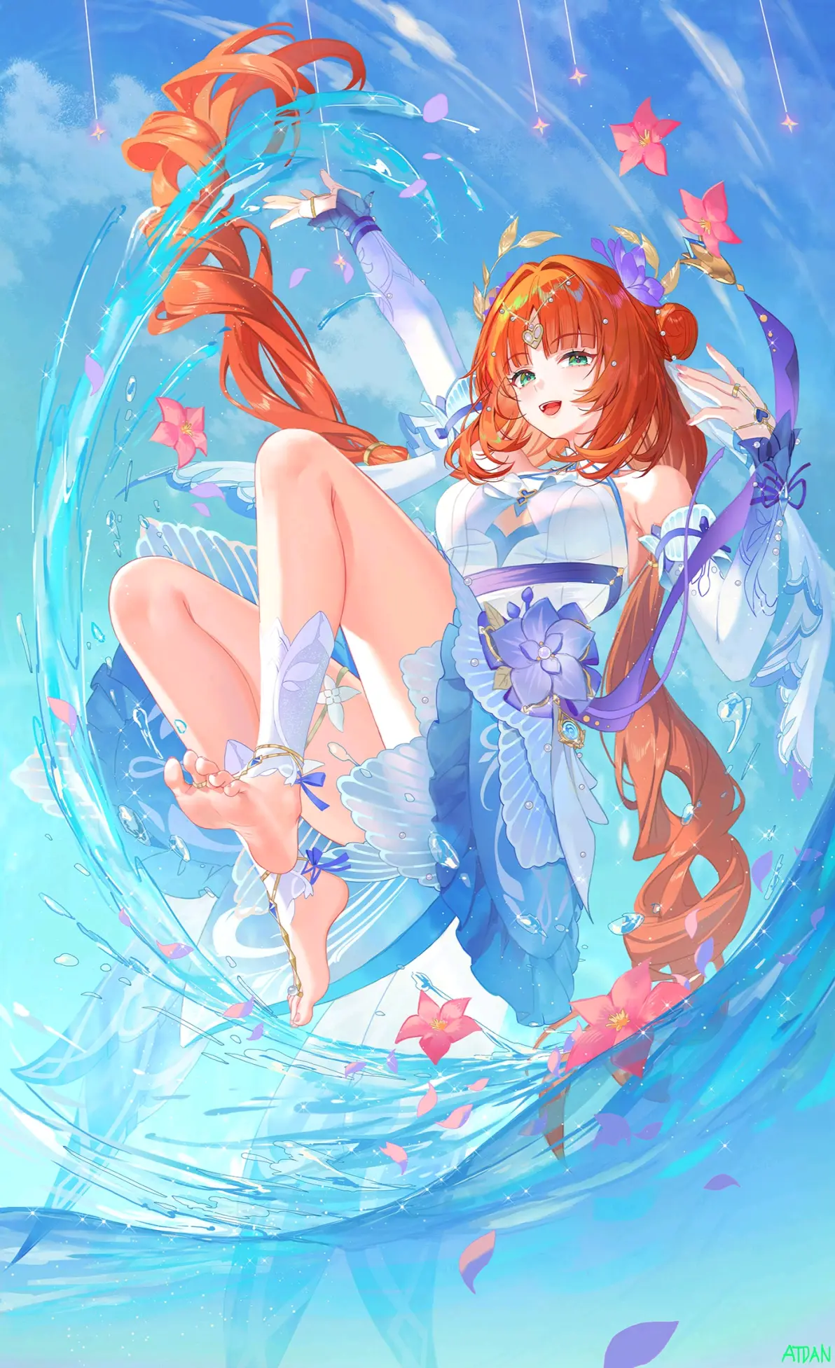 图片[9]-如太阳般闪耀！ – 橘发插画特辑-忙忙软件库