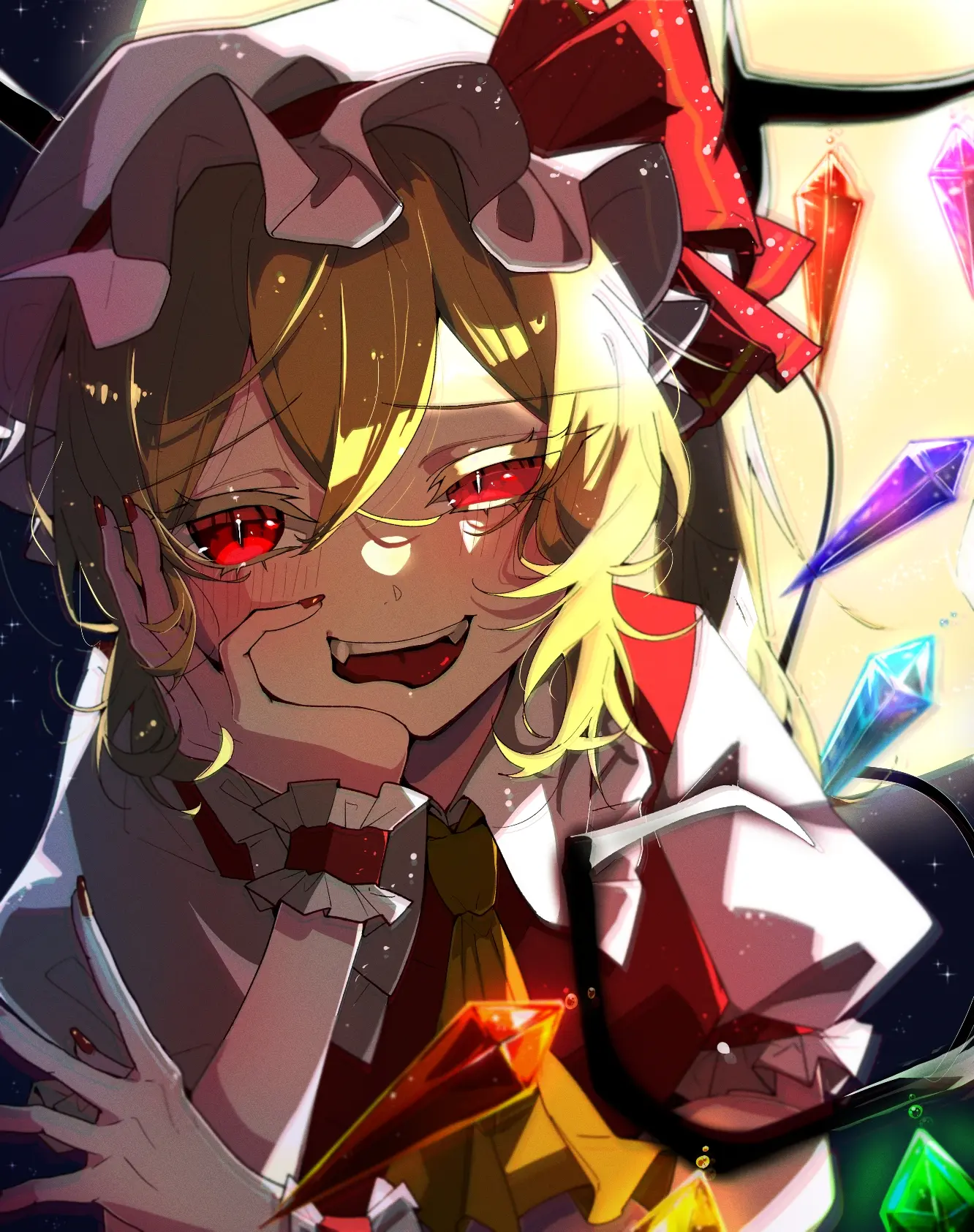 图片[11]-嘟嘟的脸颊♡ – 托腮女子插画特辑-忙忙软件库