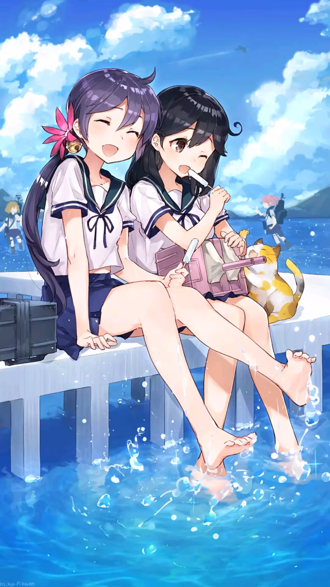 图片[6]-百合美图安利，谁能拒绝两个女孩子贴贴(百合)美图呢？-忙忙软件库