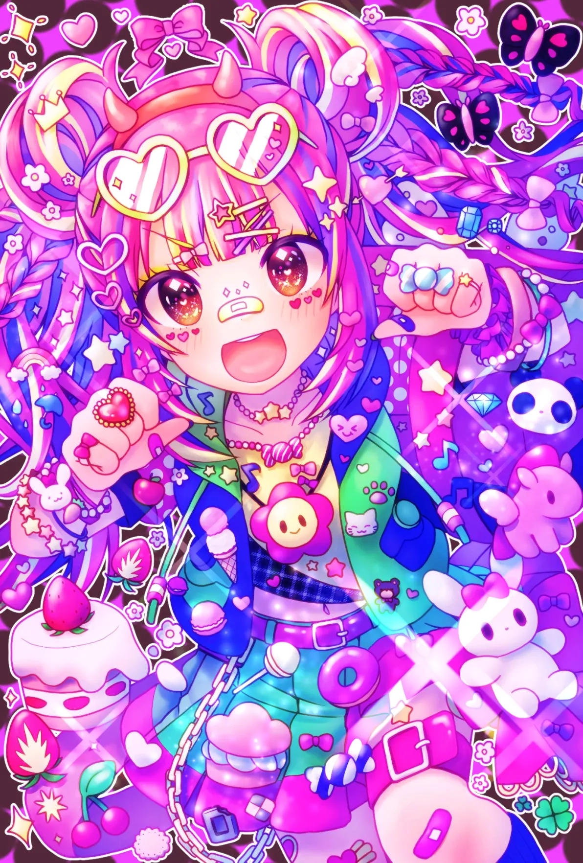 图片[10]-通通放上去就对了♪ – 「#过度装饰」插画特辑-忙忙软件库