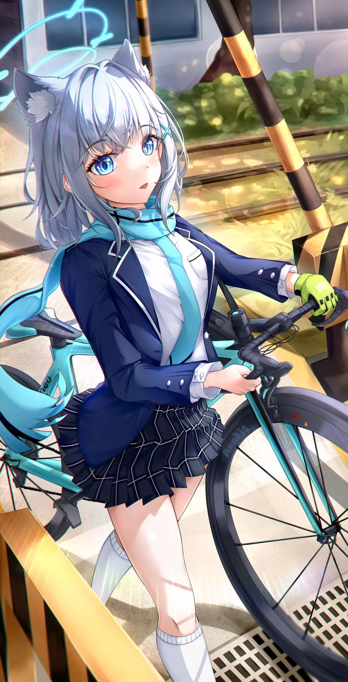 图片[2]-交错的道路 – 铁路道口插画特辑-忙忙软件库