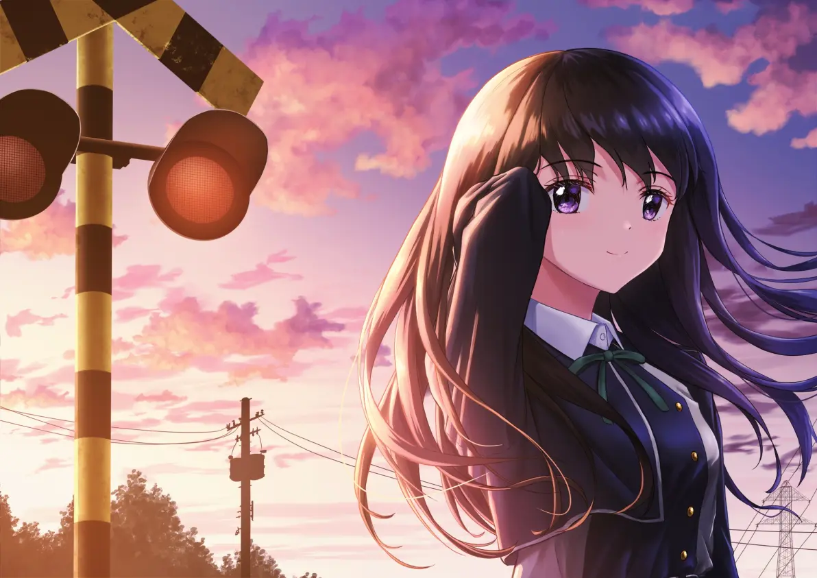 图片[7]-交错的道路 – 铁路道口插画特辑-忙忙软件库