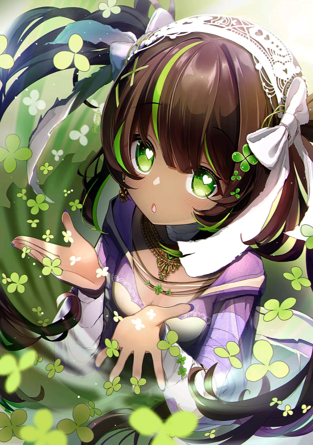 图片[10]-心动的眼神♡ – 「眼冒爱心」插画特辑-忙忙软件库