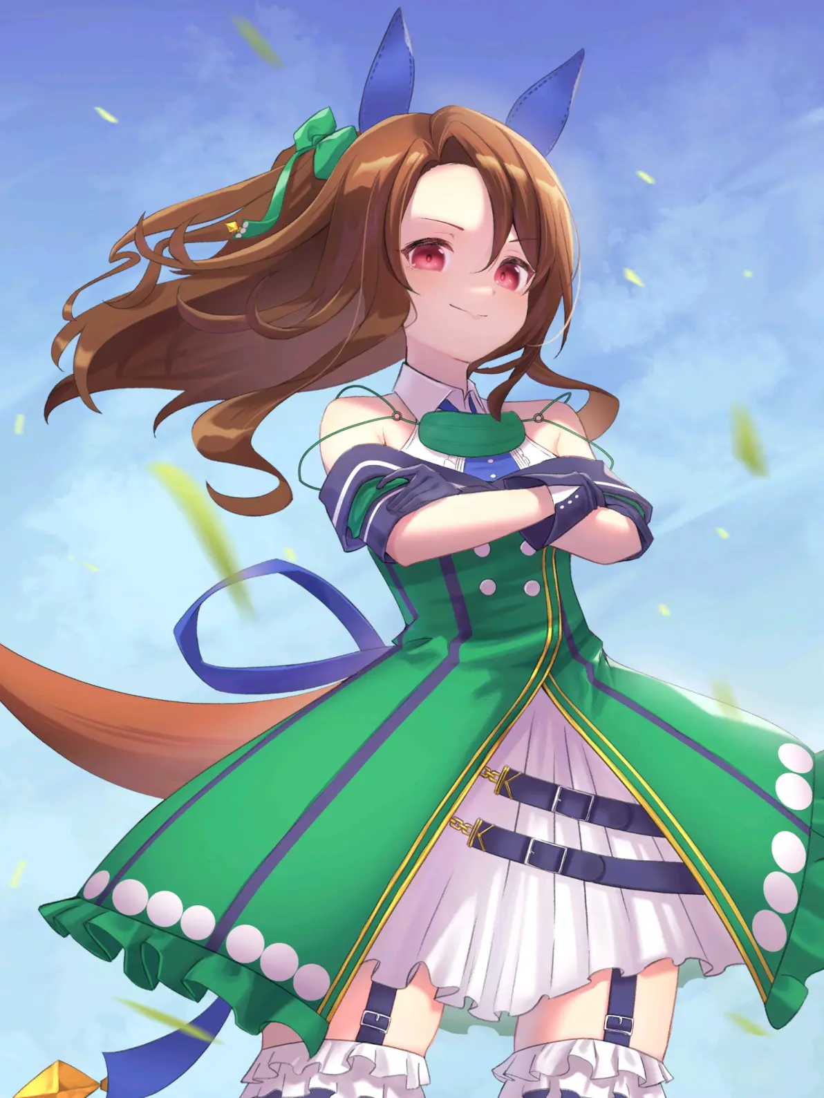 图片[5]-诉说情感的姿势 – 双手环胸插画特辑-忙忙软件库