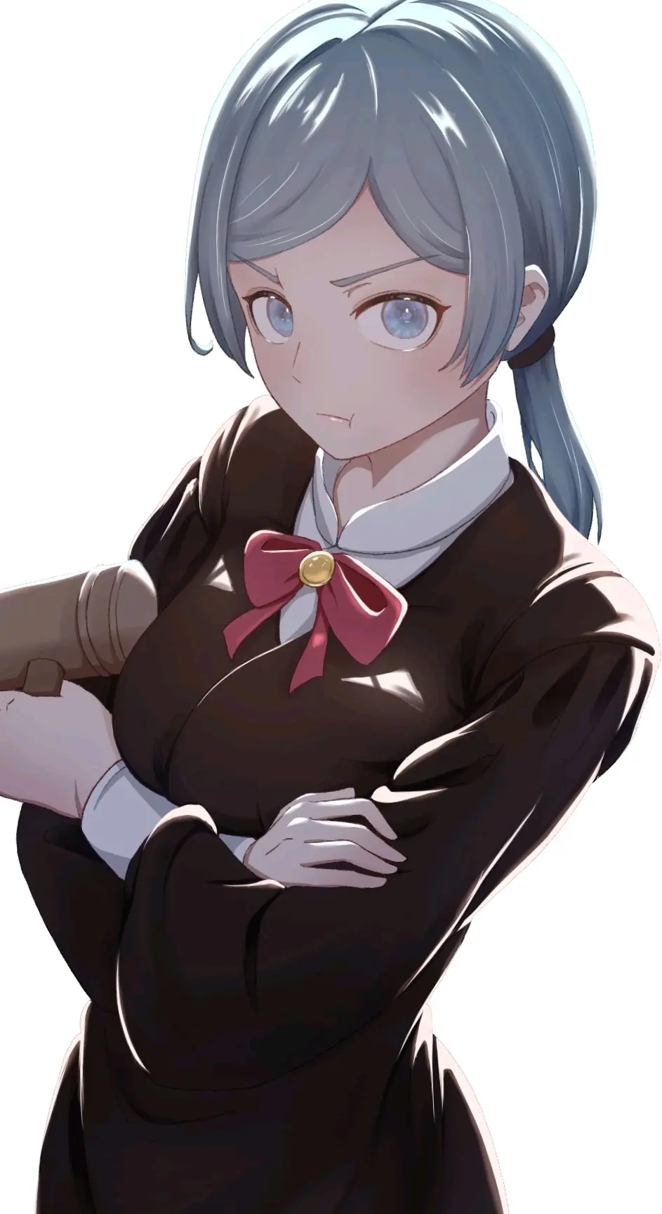 图片[7]-诉说情感的姿势 – 双手环胸插画特辑-忙忙软件库