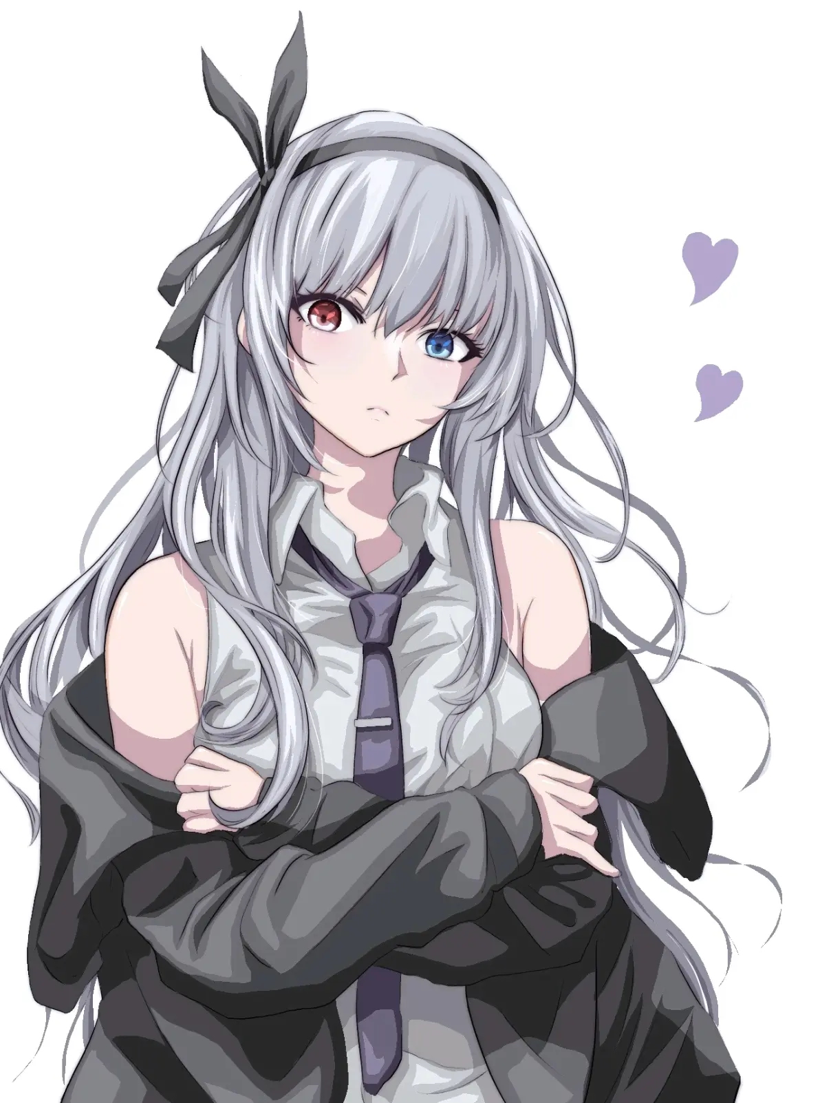 图片[12]-诉说情感的姿势 – 双手环胸插画特辑-忙忙软件库