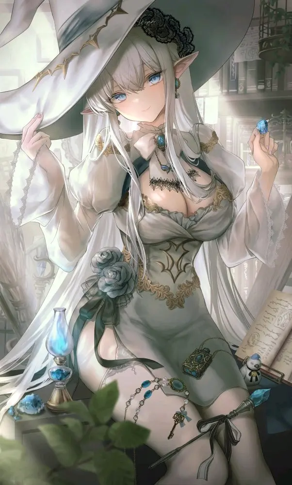 图片[5]-神秘又惹人怜爱 – 妖精插画特辑-忙忙软件库