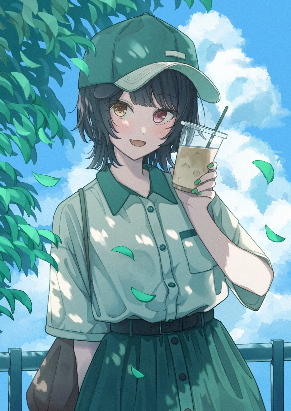 图片[6]-运动感十足♡ – 鸭舌帽插画特辑-忙忙软件库