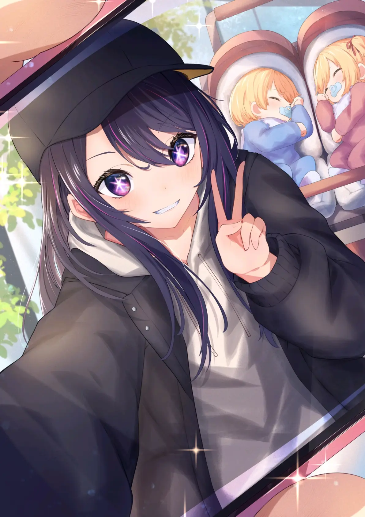 图片[9]-运动感十足♡ – 鸭舌帽插画特辑-忙忙软件库