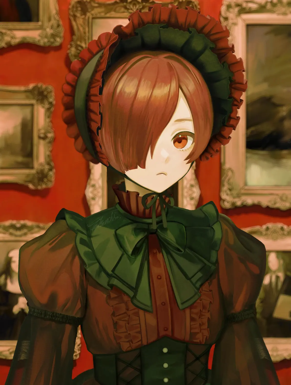 图片[10]-优雅暗黑风♡ -哥特萝莉塔插画特辑-忙忙软件库