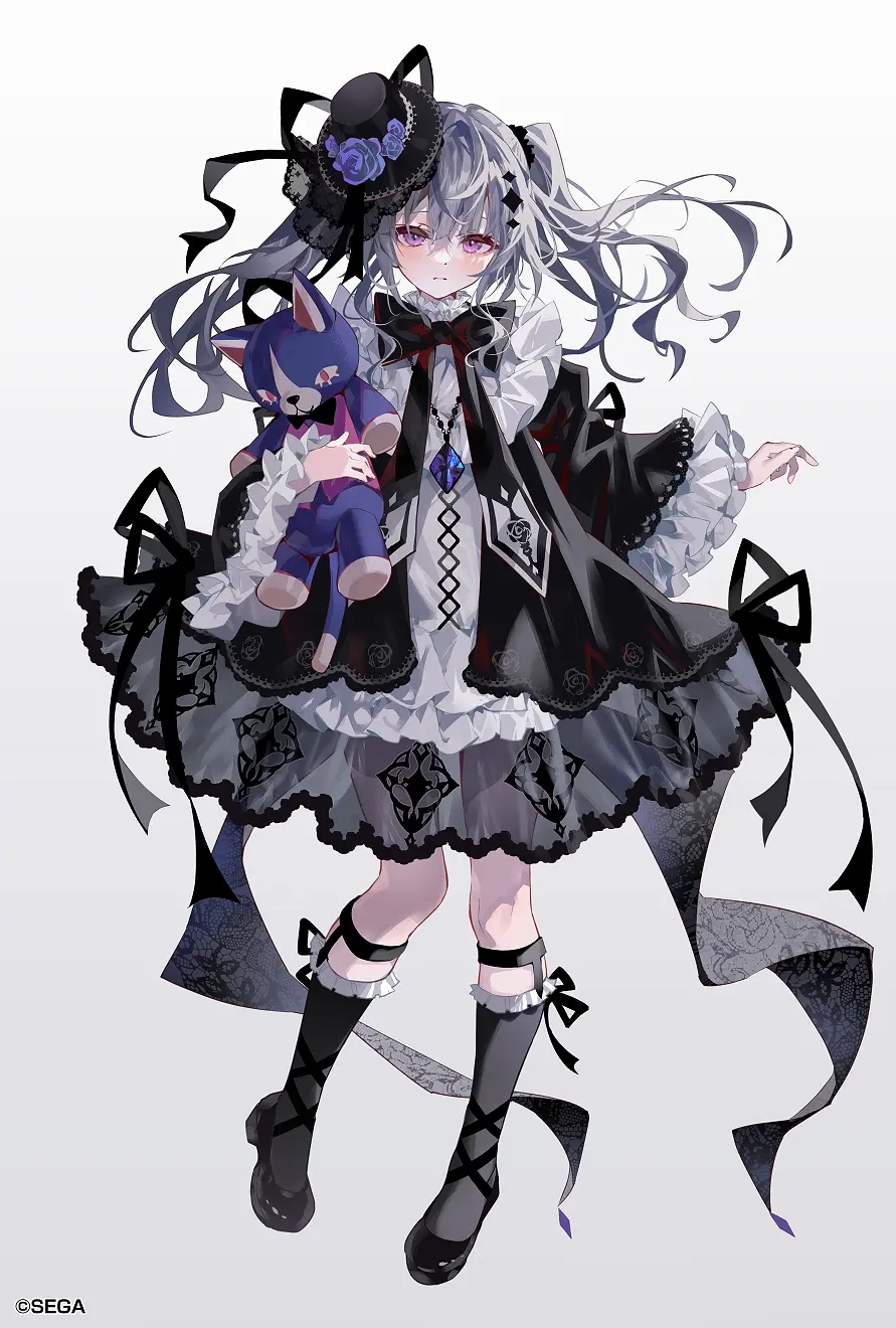 图片[13]-优雅暗黑风♡ -哥特萝莉塔插画特辑-忙忙软件库