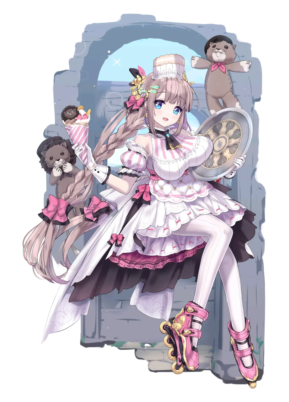 图片[8]-将所有甜蜜轻轻包裹♡ – 可丽饼插画特辑-忙忙软件库