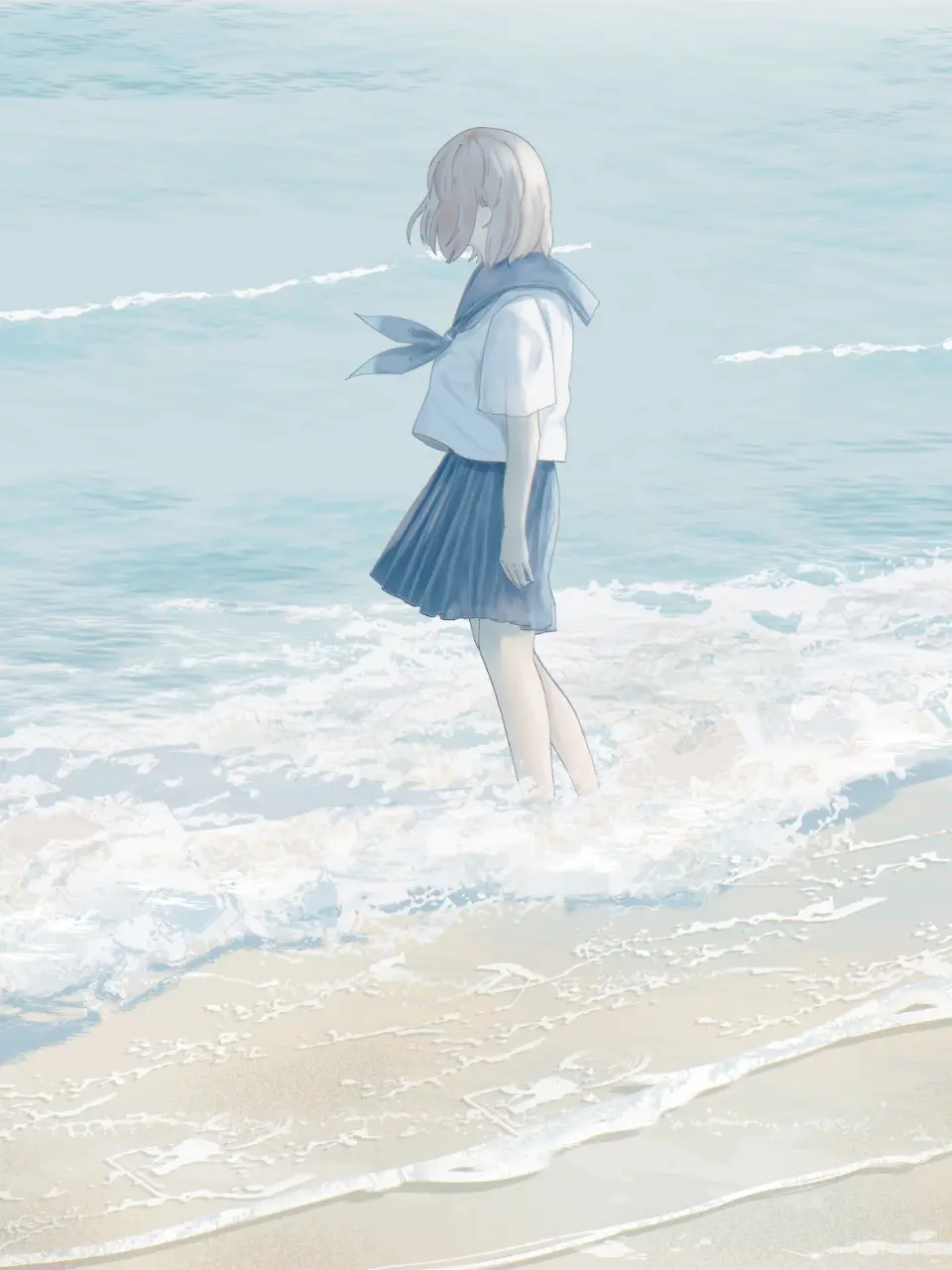 图片[6]-凉爽的临场感 – 水插画特辑-忙忙软件库