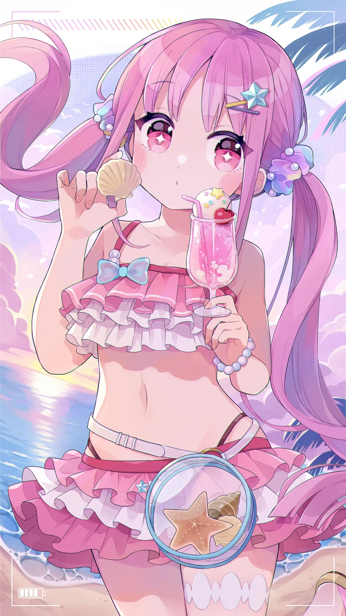 图片[7]-轻飘飘♡ – 荷叶边比基尼＆泳衣插画特辑-忙忙软件库