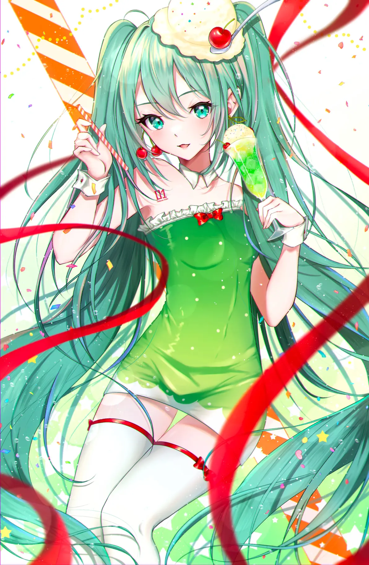 图片[4]-甜蜜又清爽♡ – 冰淇淋汽水插画特辑-忙忙软件库