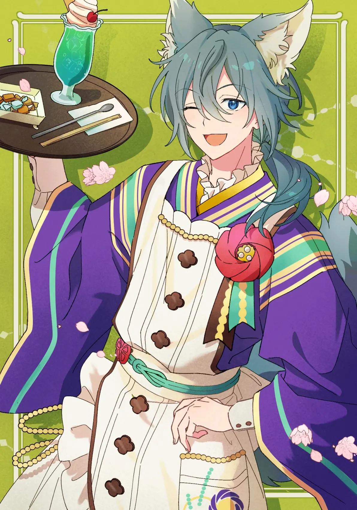 图片[8]-甜蜜又清爽♡ – 冰淇淋汽水插画特辑-忙忙软件库