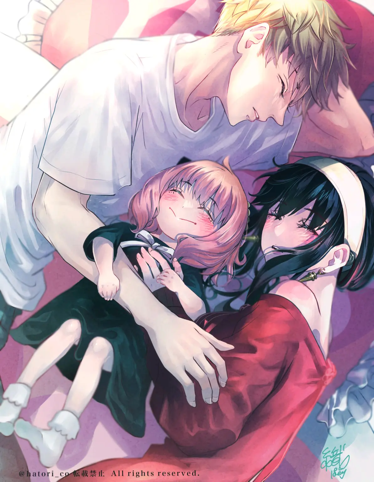 图片[9]-幸福梦乡 – 睡脸插画特辑-忙忙软件库