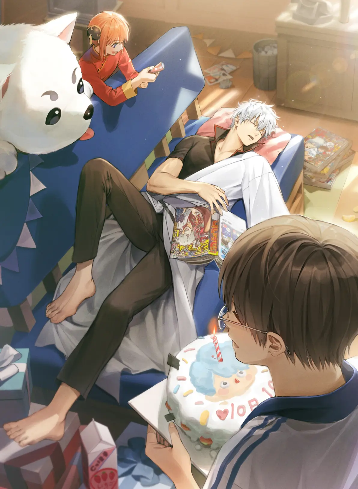 图片[10]-幸福梦乡 – 睡脸插画特辑-忙忙软件库