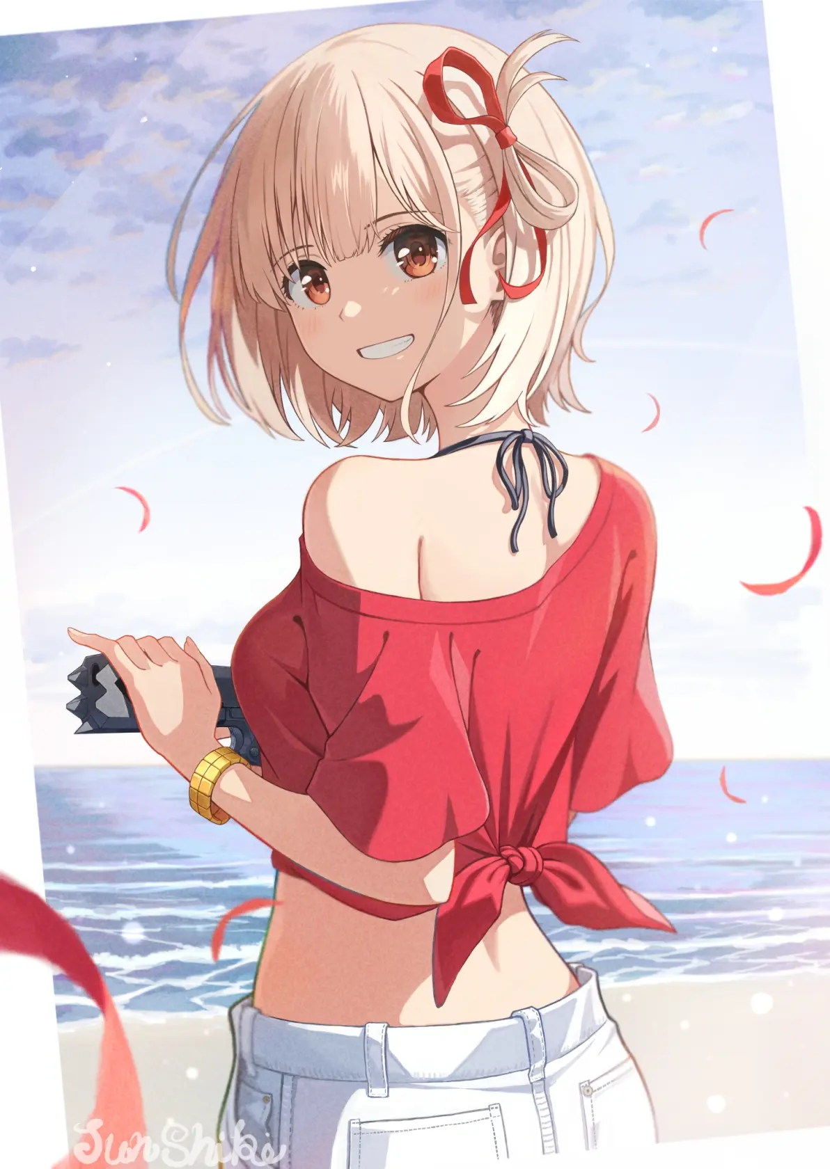 图片[12]-一秒切换风格！ – 「绑起衣摆」插画特辑-忙忙软件库