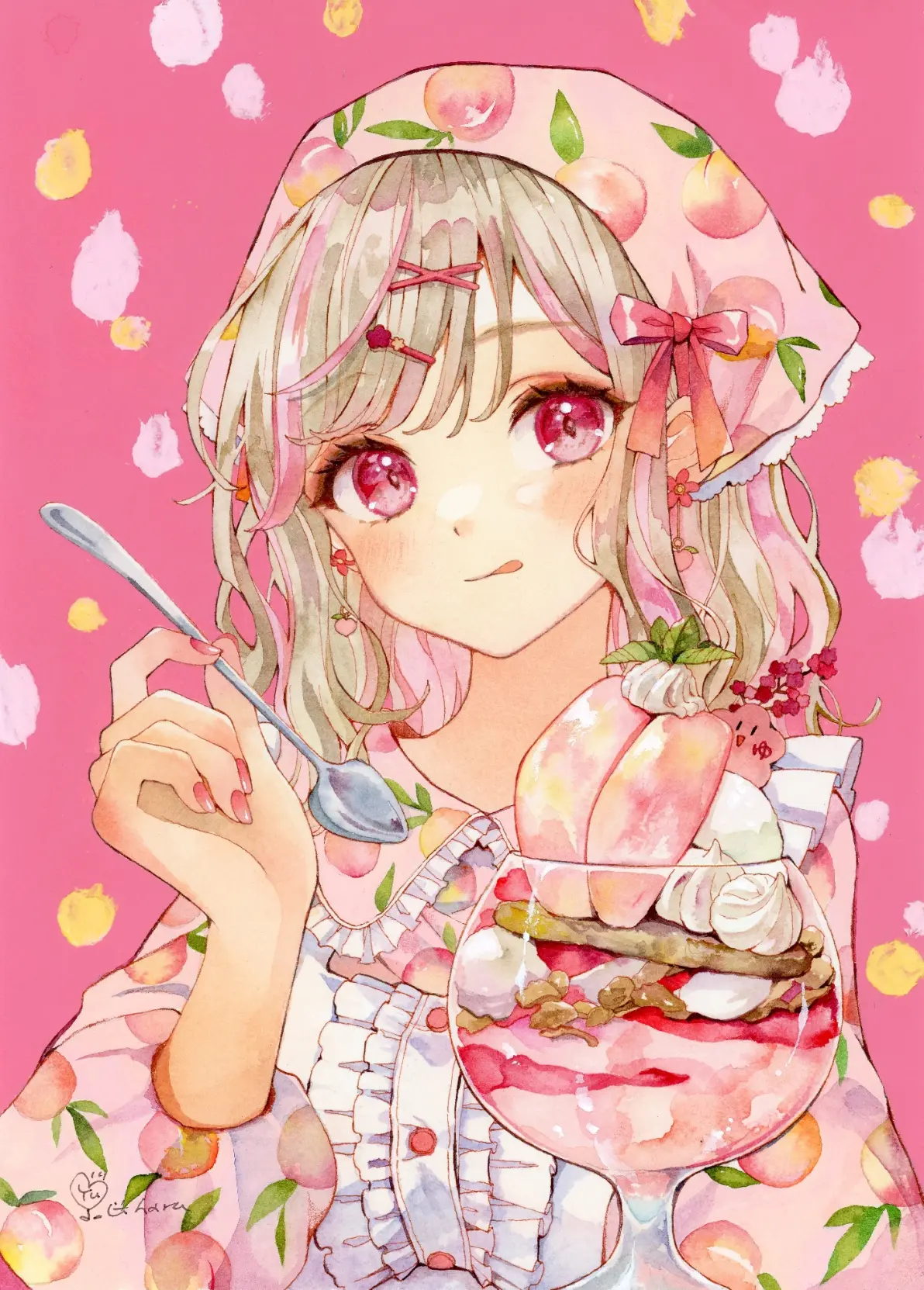 图片[10]-满满的甜蜜♡ – 芭菲插画特辑-忙忙软件库