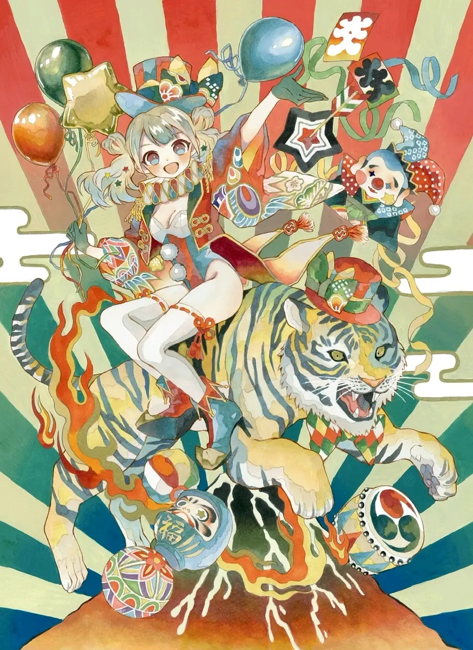 图片[4]-视觉盛宴 – 马戏团插画特辑-忙忙软件库