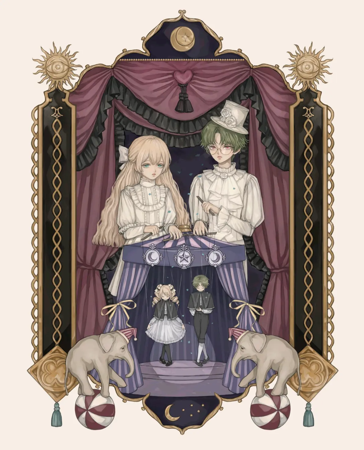 图片[1]-视觉盛宴 – 马戏团插画特辑-忙忙软件库