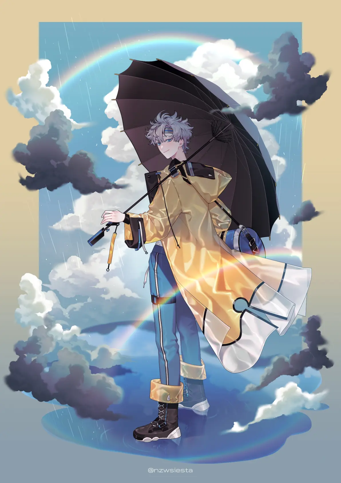 图片[7]-七彩拱桥♪ – 彩虹插画特辑-忙忙软件库