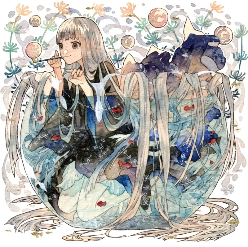 图片[9]-透明的面纱 – 玻璃中的世界插画特辑-忙忙软件库