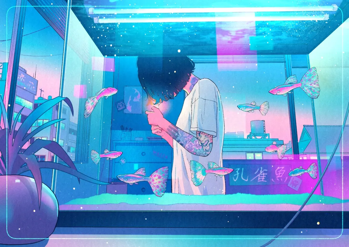 图片[12]-透明的面纱 – 玻璃中的世界插画特辑-忙忙软件库