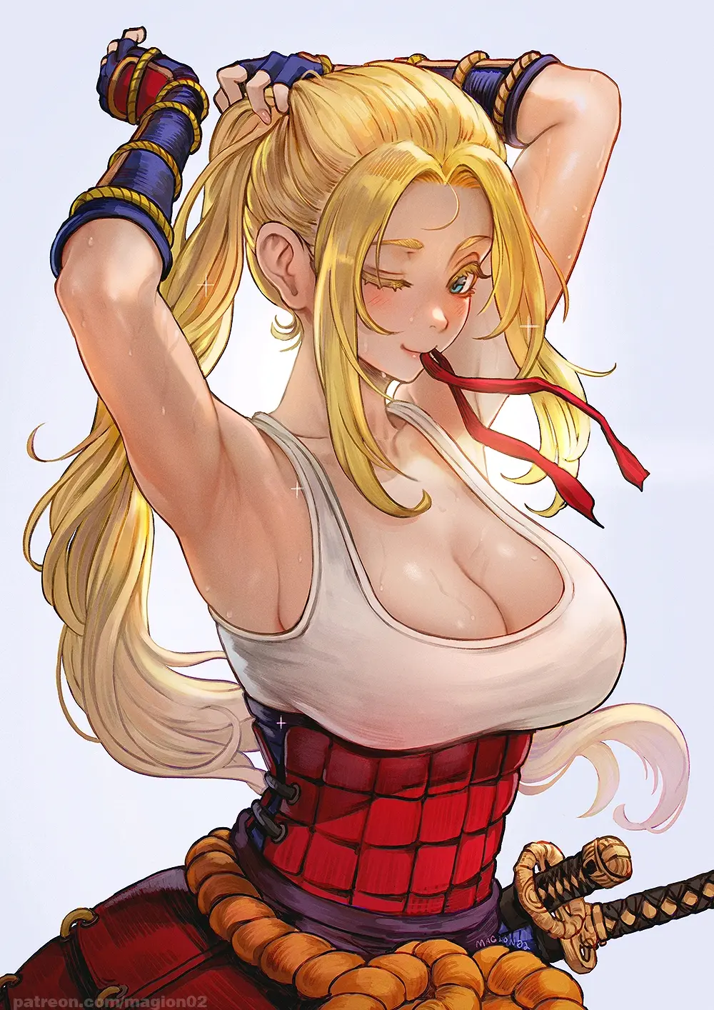 图片[5]-打起精神！ – 绑头发插画特辑-忙忙软件库