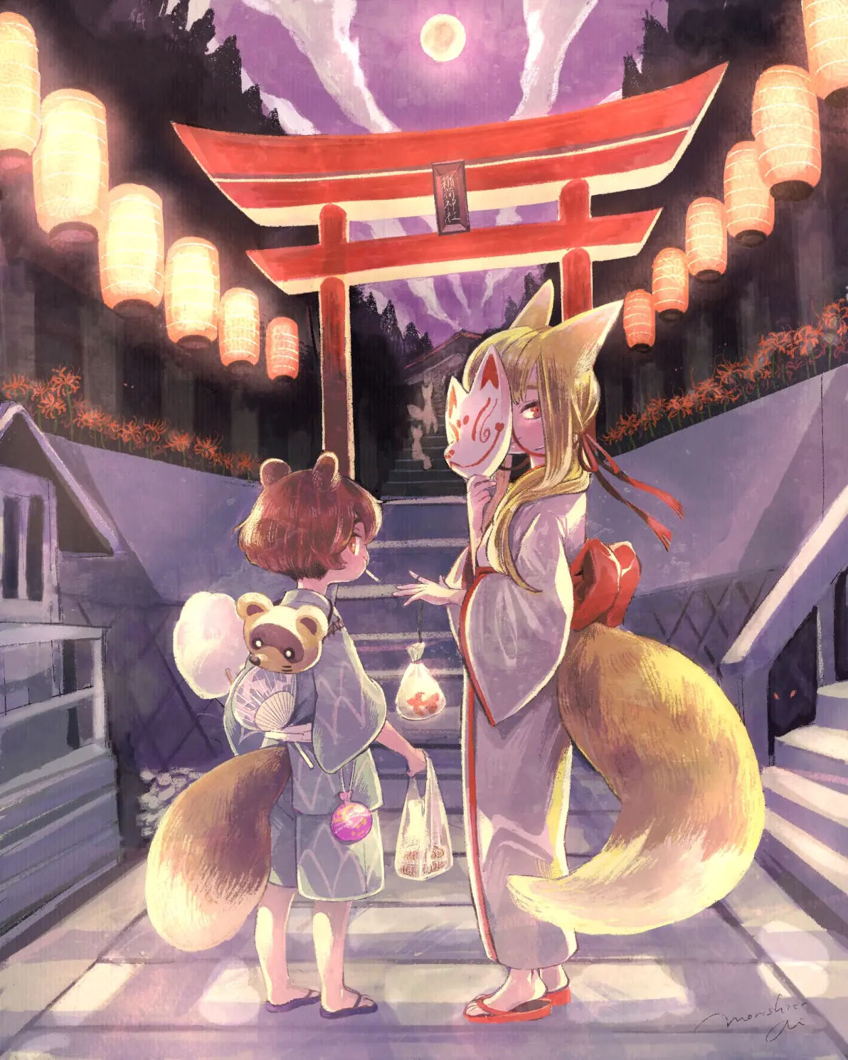 图片[4]-热闹非凡 – 夏日祭典插画特辑-忙忙软件库